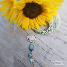 Organic Stalactite labradorite necklace