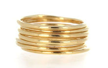 Simple band stacker ring