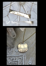 Let them coin necklace