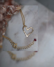 Side Heart Necklace