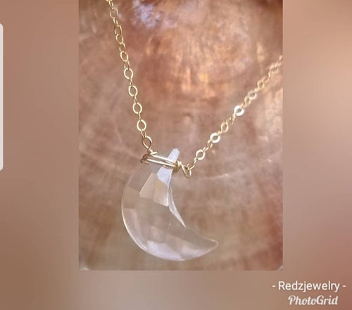 Crystal Crescent moon