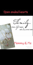 Mommy & Me  open Ended Hearts