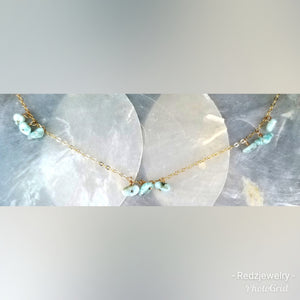 Stone cluster Choker