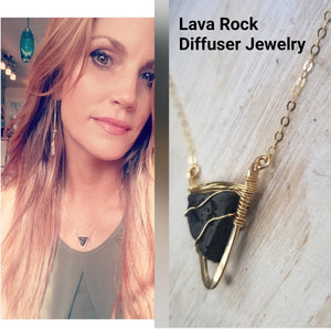 Lava Rock Diffuser necklace