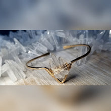 Crystal V Cuff Bracelet