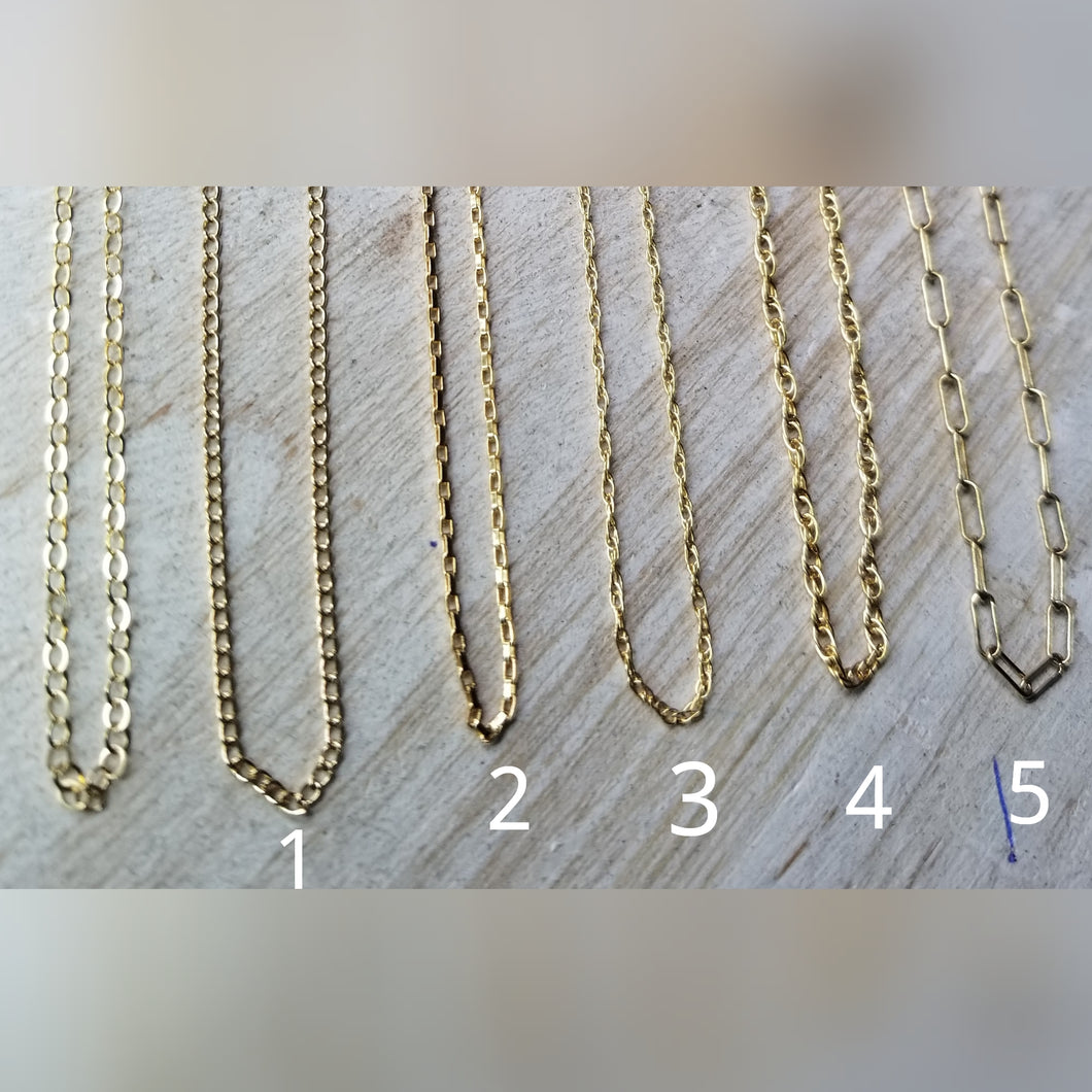 CHAIN UPGRADE 14KT GOLD FILL ONLY