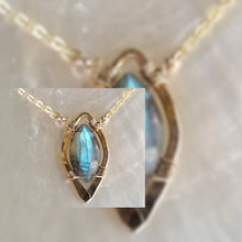 Marquise necklace (Choose you're stone)