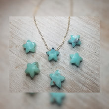Labradorite star necklace