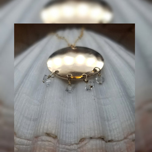 Gypsy coin necklace