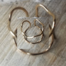Double Wave Cuff Ring