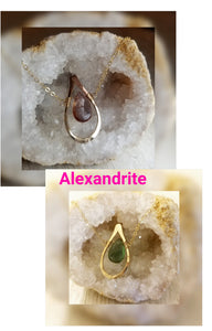Alexandrite necklace