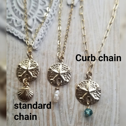 Sand Dollar necklace
