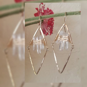 Crystal Grotto Earrings