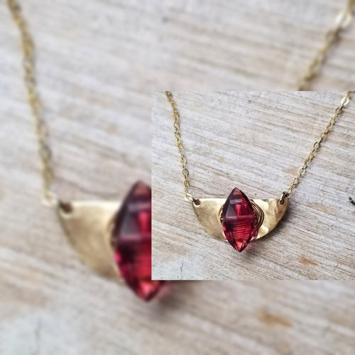 Marquise Gem necklace