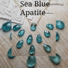 Apatite Briolette necklace
