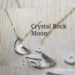 Crystal Crescent moon
