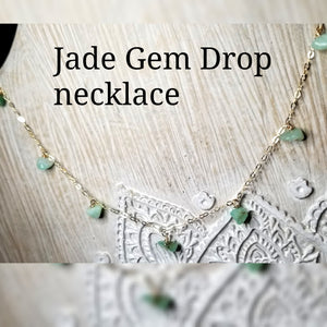 Gem Drop necklace