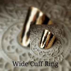 Wide Cuff Ring