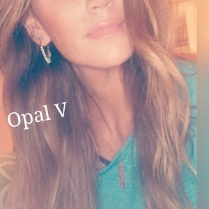 Opal V Earrings