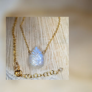 Moonstone Pineapple necklace