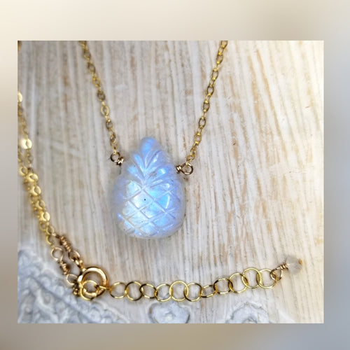 Moonstone Pineapple necklace