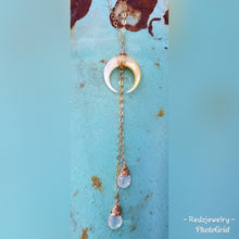 Mother of Pearl Moonstone necklace