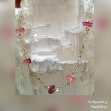 Tourmaline spike necklace