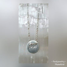 Loved Coin Necklace Button Style