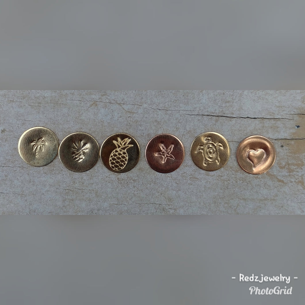 1/2 Inch 12.5mm Customized Coin Necklace