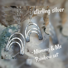 Rainbow Mommy& Me necklace