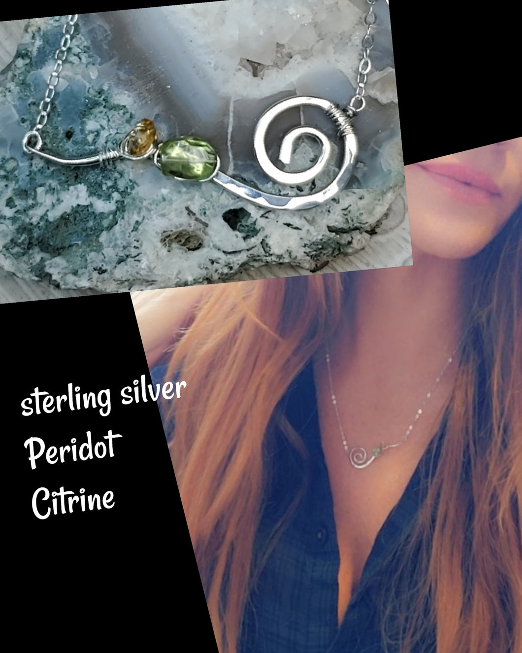 Spiral Pathway Necklace