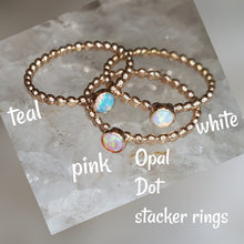 Opal Dot Ring